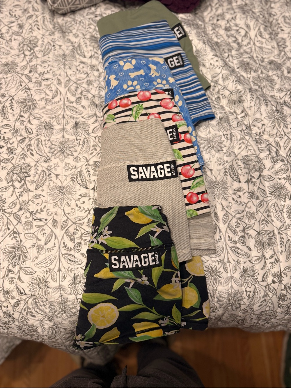 Savage Barbell Women's Athletic Shorts — Black, Gray, Blue, Green, Yellow, Red